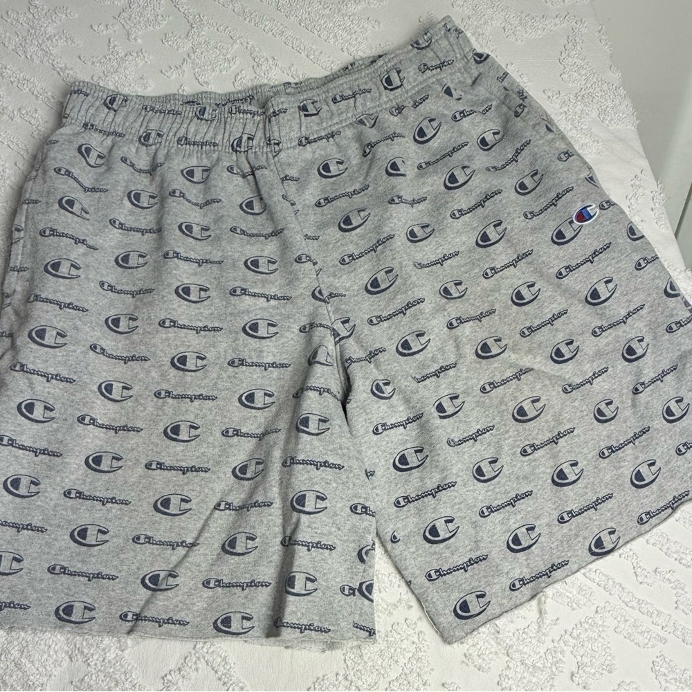 Champion Gray Logo Shorts